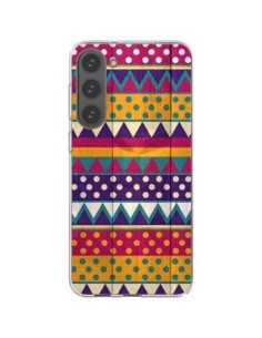 Coque Samsung Galaxy S23 Plus 5G Mexican Triangle Aztec...