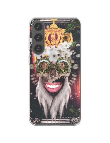 Cover Samsung Galaxy S23 Plus 5G My Best Costume Roi King Monkey Singe Couronne - Eleaxart