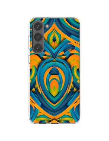 Samsung Galaxy S23 Plus 5G Case Heart Aztec - Eleaxart