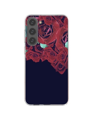 Cover Samsung Galaxy S23 Plus 5G Rosas - Eleaxart