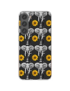 Coque Samsung Galaxy S23 Plus 5G Elephant Tournesol -...