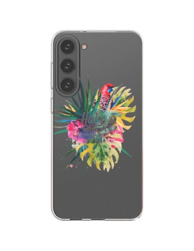 Samsung Galaxy S23 Plus 5G Case Have a great Summer Parrots - Eleaxart