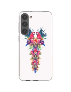 Coque Samsung Galaxy S23 Plus 5G Parrot Kingdom Royaume...