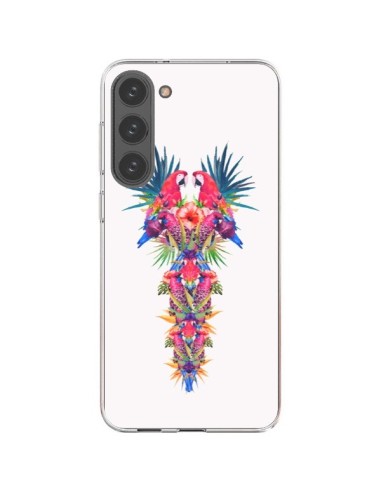 Coque Samsung Galaxy S23 Plus 5G Parrot Kingdom Royaume Perroquet - Eleaxart