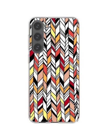 Samsung Galaxy S23 Plus 5G Case Graphic Aztec Red Orange - Léa Clément