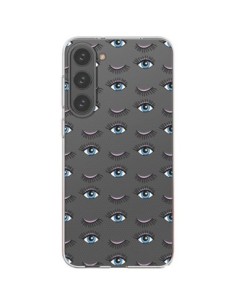 Coque Samsung Galaxy S23 Plus 5G Eyes Oeil Yeux Bleus...