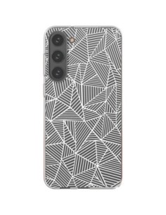 Samsung Galaxy S23 Plus 5G Case Lines Triangles Full Grid...