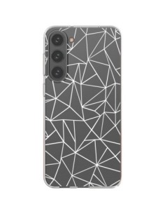 Coque Samsung Galaxy S23 Plus 5G Lignes Triangles Grid...