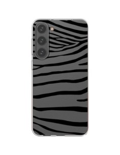 Cover Samsung Galaxy S23 Plus 5G Zebra Nero Trasparente -...
