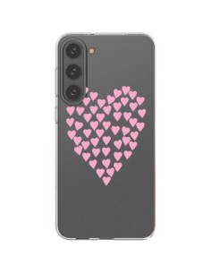 Cover Samsung Galaxy S23 Plus 5G Cuori Amore Rosa...