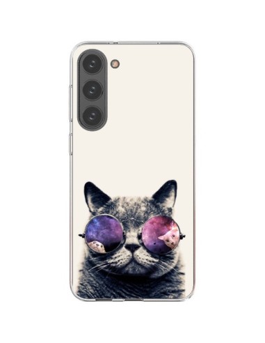 Coque Samsung Galaxy S23 Plus 5G Chat à lunettes - Gusto NYC