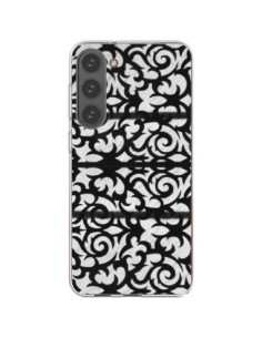 Coque Samsung Galaxy S23 Plus 5G Abstrait Noir et Blanc -...