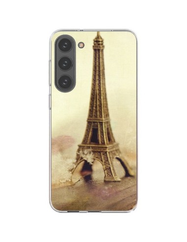 Coque Samsung Galaxy S23 Plus 5G Tour Eiffel Vintage - Irene Sneddon