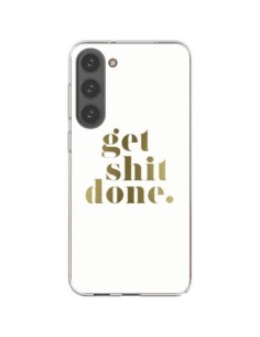 Cover Samsung Galaxy S23 Plus 5G Get Shit Done Dorato -...