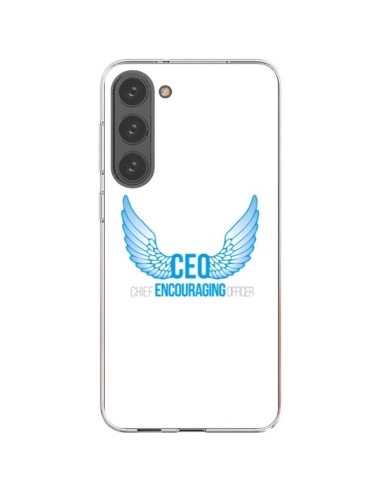 Coque Samsung Galaxy S23 Plus 5G CEO Chief Encouraging Officer Bleu - Shop Gasoline