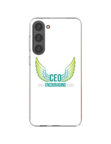 Cover Samsung Galaxy S23 Plus 5G CEO Chief Encouraging Officer Verde - Shop Gasoline