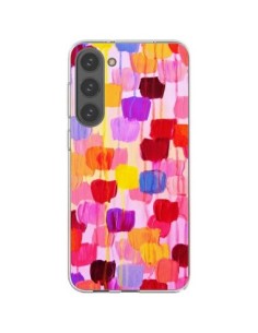 Coque Samsung Galaxy S23 Plus 5G Pois Roses Dottie - Ebi...