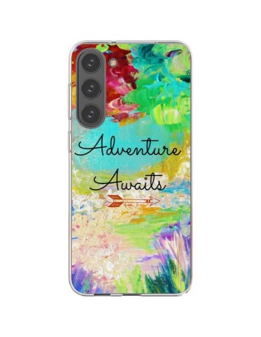 Coque Samsung Galaxy S23 Plus 5G Adventure Awaits Fleurs - Ebi Emporium