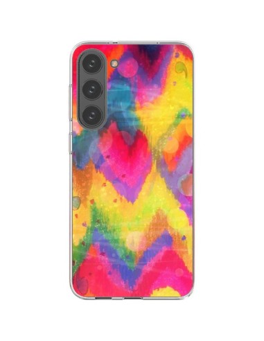 Coque Samsung Galaxy S23 Plus 5G Coeur Tribal - Ebi Emporium