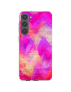 Cover Samsung Galaxy S23 Plus 5G Cuore Tribale Rosa - Ebi...