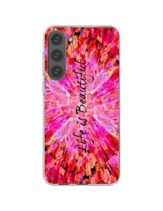 Coque Samsung Galaxy S23 Plus 5G Life is Beautiful - Ebi...