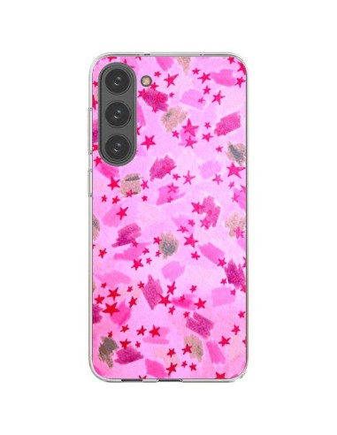 Samsung Galaxy S23 Plus 5G Case Stars Pink - Ebi Emporium