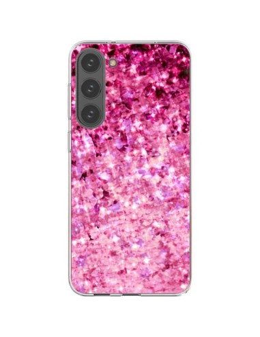 Coque Samsung Galaxy S23 Plus 5G Romance Me Paillettes Roses - Ebi Emporium