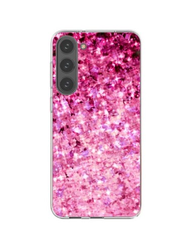 Cover Samsung Galaxy S23 Plus 5G Romance Me Paillettes Rosas - Ebi Emporium