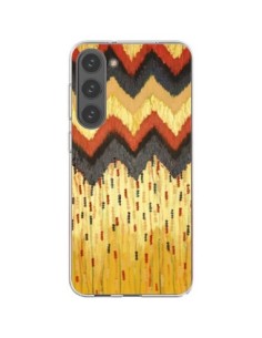 Coque Samsung Galaxy S23 Plus 5G Shine On Gold Azteque -...