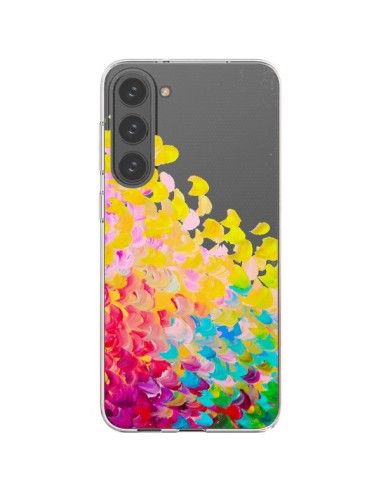 Cover Samsung Galaxy S23 Plus 5G Creation in Colore Giallo Trasparente - Ebi Emporium