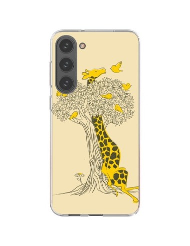 Cover Samsung Galaxy S23 Plus 5G Giraffa Amici Uccello - Jay Fleck