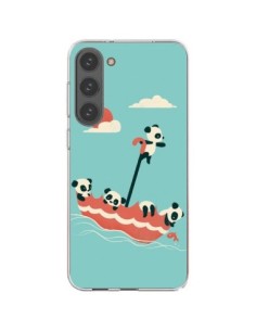 Cover Samsung Galaxy S23 Plus 5G Ombrello Flottante Panda...