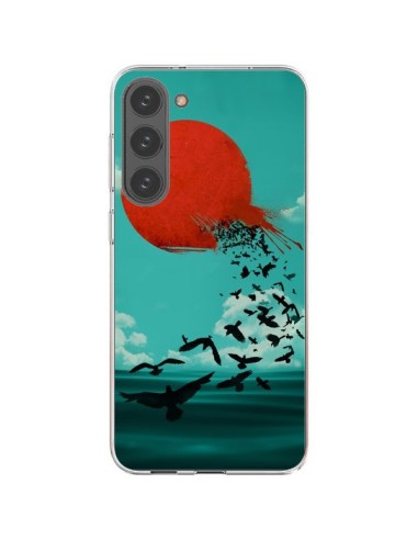 Cover Samsung Galaxy S23 Plus 5G Sole Uccelli Mare - Jay Fleck
