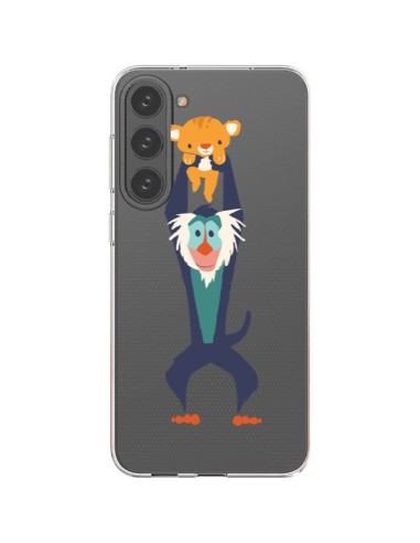 Coque Samsung Galaxy S23 Plus 5G Futur Roi Lion King Rafiki Transparente - Jay Fleck