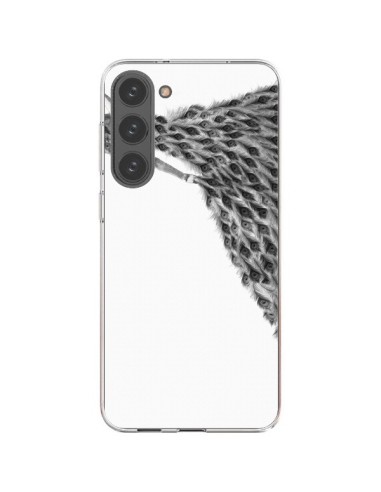 Coque Samsung Galaxy S23 Plus 5G Peacock Paon Robe Femme - Jenny Liz Rome