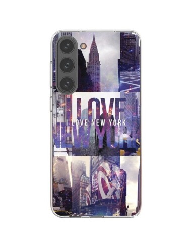 Cover Samsung Galaxy S23 Plus 5G I Love New Yorck City Viola - Javier Martinez