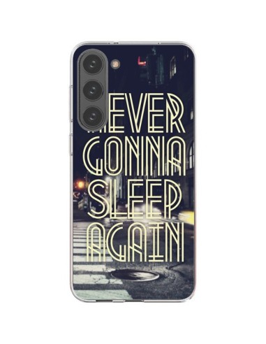 Coque Samsung Galaxy S23 Plus 5G Never Gonna Sleep New York City - Javier Martinez