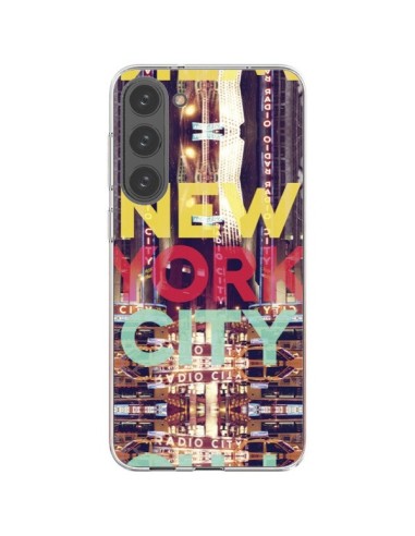 Coque Samsung Galaxy S23 Plus 5G New York City Buildings - Javier Martinez