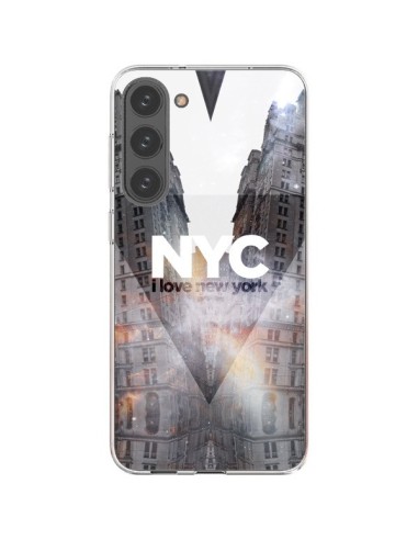Cover Samsung Galaxy S23 Plus 5G I Love New York City Arancione - Javier Martinez