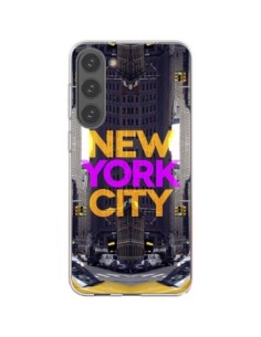 Cover Samsung Galaxy S23 Plus 5G New York City Arancione...