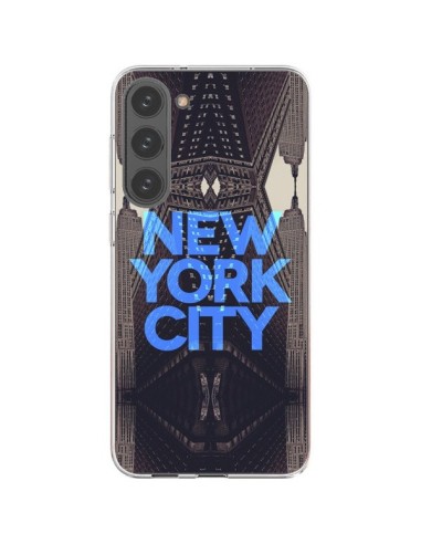 Coque Samsung Galaxy S23 Plus 5G New York City Bleu - Javier Martinez