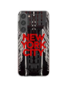 Coque Samsung Galaxy S23 Plus 5G New York City Rouge -...