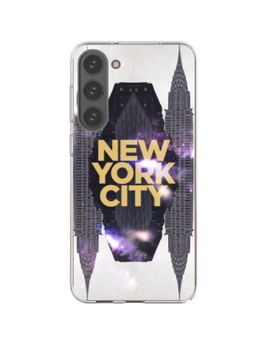 Cover Samsung Galaxy S23 Plus 5G New York City Arancione - Javier Martinez
