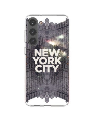 Coque Samsung Galaxy S23 Plus 5G New York City Gris - Javier Martinez