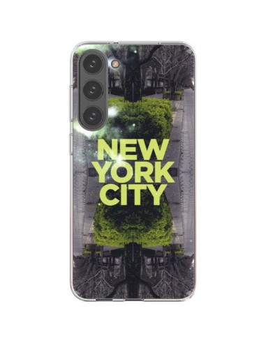 Coque Samsung Galaxy S23 Plus 5G New York City Vert - Javier Martinez