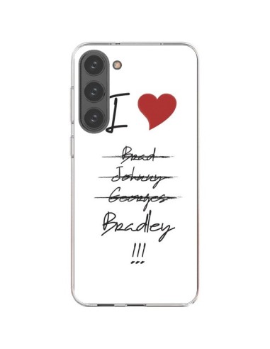 Cover Samsung Galaxy S23 Plus 5G I Love Bradley Cuore Amore - Julien Martinez