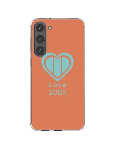 Coque Samsung Galaxy S23 Plus 5G Love 100% Coeur Amour - Julien Martinez