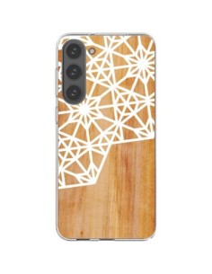 Samsung Galaxy S23 Plus 5G Case Frozen Stars Wood Aztec...