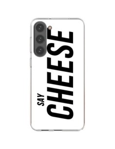 Coque Samsung Galaxy S23 Plus 5G Say Cheese Smile Blanc -...