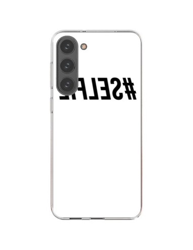 Coque Samsung Galaxy S23 Plus 5G Hashtag Selfie Noir Inversé - Jonathan Perez